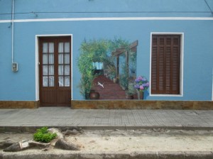 MURAL EN LA PARED EN 25 DE AGOSTO URUGUAY