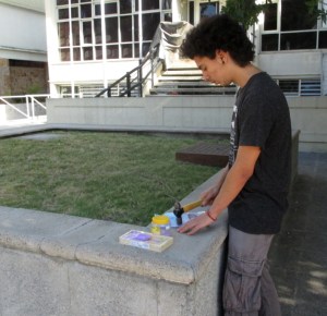 ATLAN TIZA, ARTE CALLEJERO EN TIZA, URUGUAY