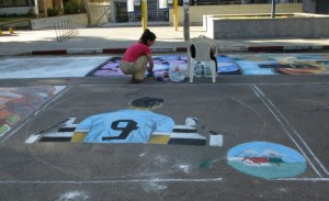 ATLAN TIZA, ARTE CALLEJERO EN TIZA, URUGUAY