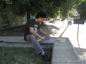 ATLAN TIZA, ARTE CALLEJERO EN TIZA URUGUAY