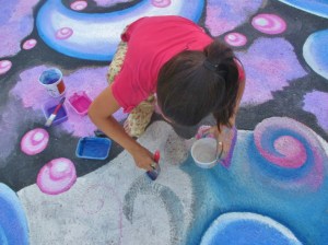 ATLAN TIZA, ARTE CALLEJERO EN TIZA, MURAL, URUGUAY