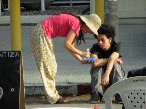 ATLAN TIZA, ARTE CALLEJERO EN TIZA, MURAL, URUGUAY