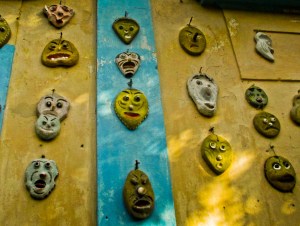 VILLA SORIANO, URUGUAY, CASA DE LAS MÁSCARAS