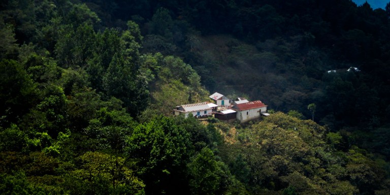 casa en la montaña, méxico