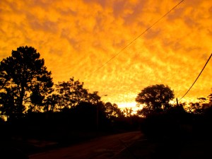 ATARDECER EN URUGUAY