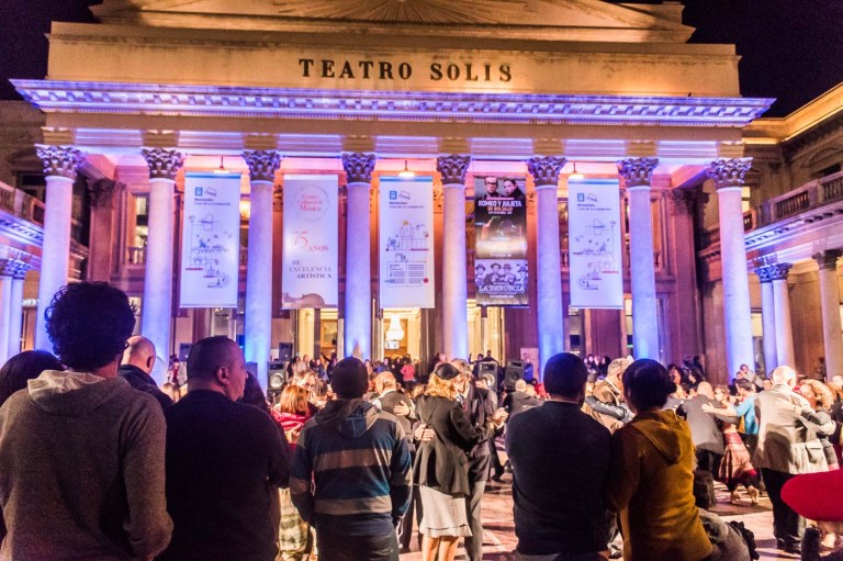 MILONGA EN GALA MUSICAL 100 AÑOS DE LA CUMPARSITA, TEATRO SOLIS