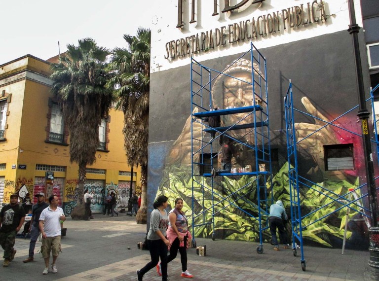 CENTRO HISTORICO MEXICO FESTIVAL GRAFITI_7