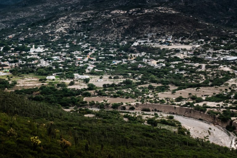 zapotitlán salinas desde la alturas