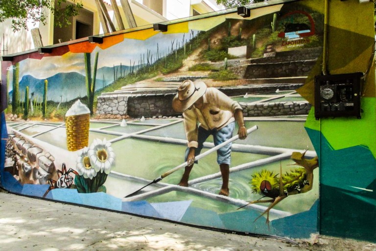 MURAL DE UNA SALINA ZAPOTITLÁN