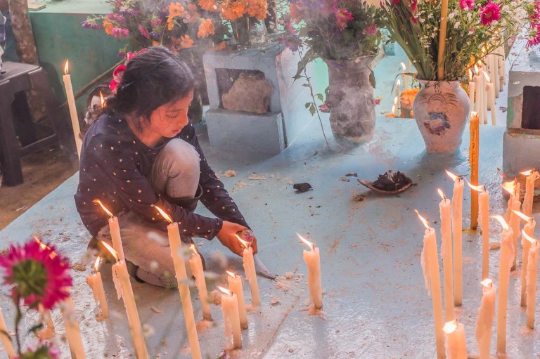 DÍA DE MUERTOS velando 2