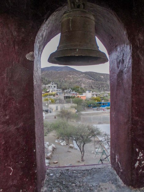 campanario Iglesia El Calvario, Zapotitlán Salinas